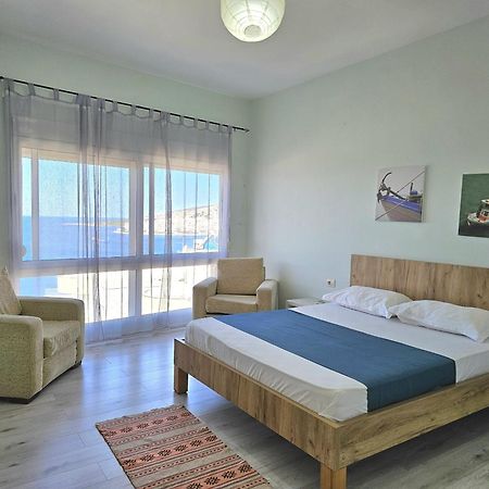 Sunset Penthouse Apartman Saranda Kültér fotó