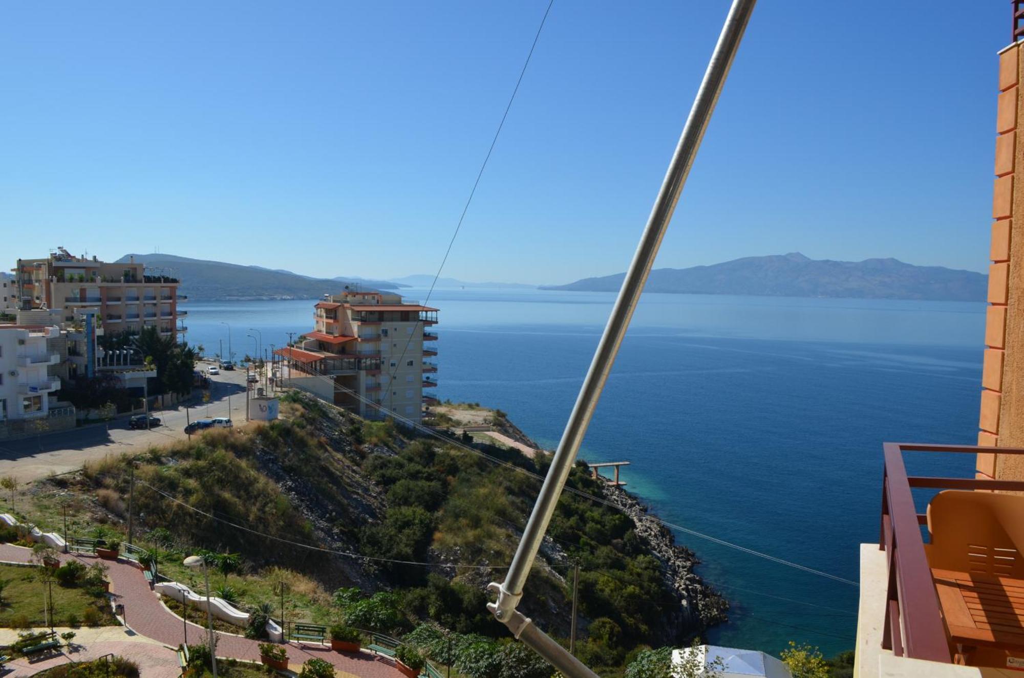 Sunset Penthouse Apartman Saranda Kültér fotó
