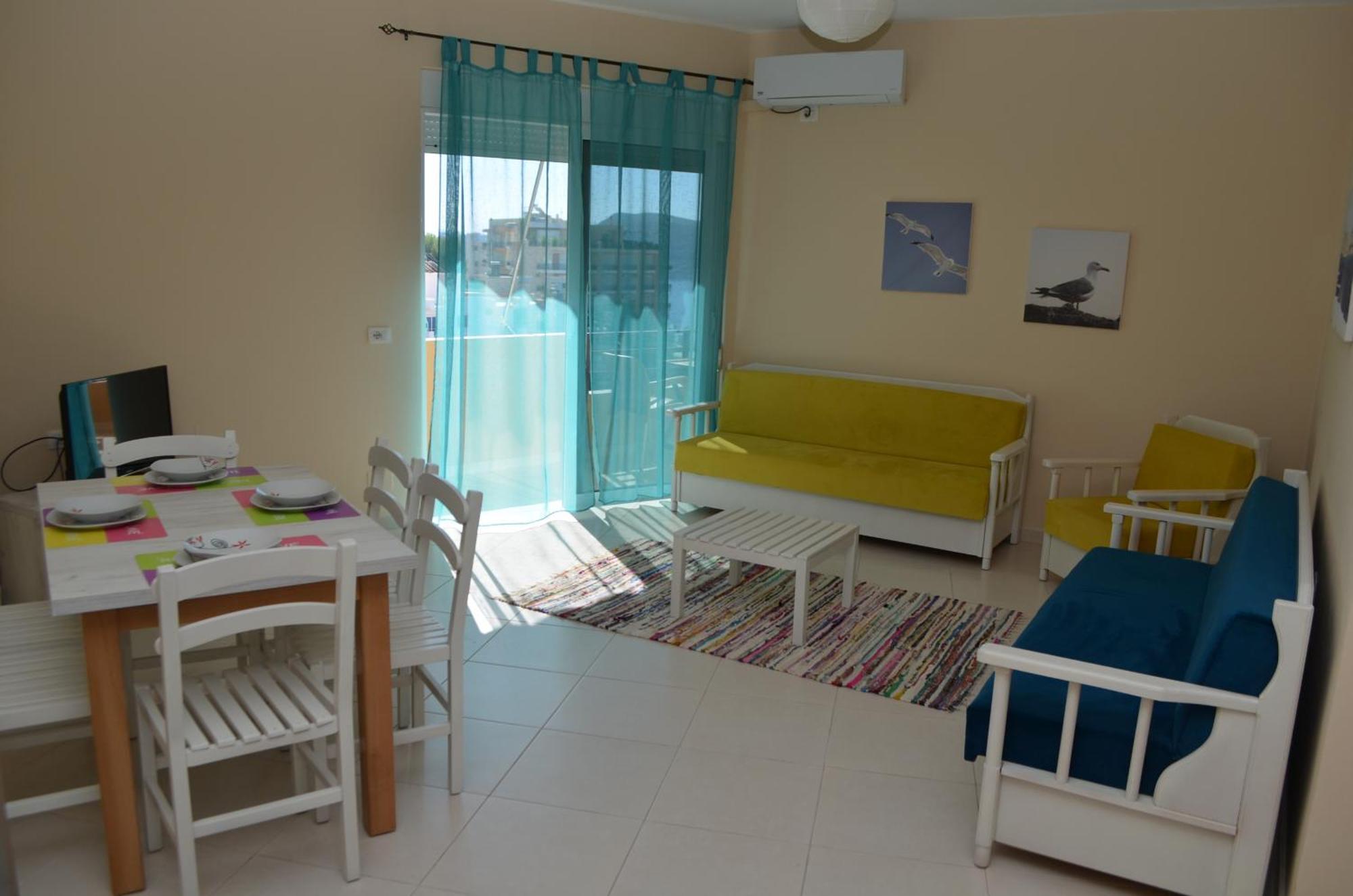 Sunset Penthouse Apartman Saranda Kültér fotó