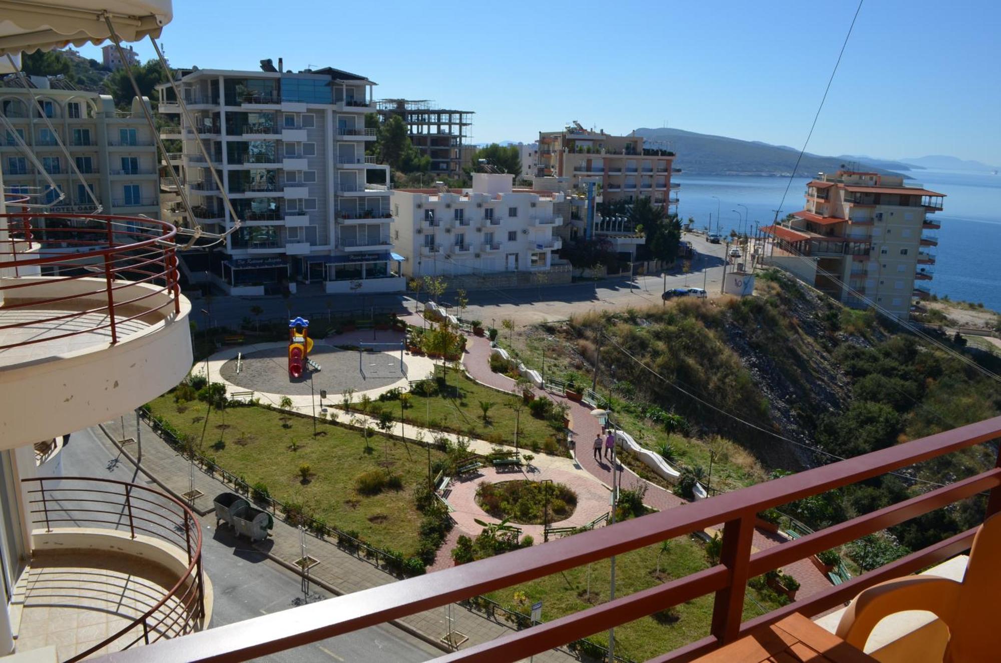 Sunset Penthouse Apartman Saranda Kültér fotó