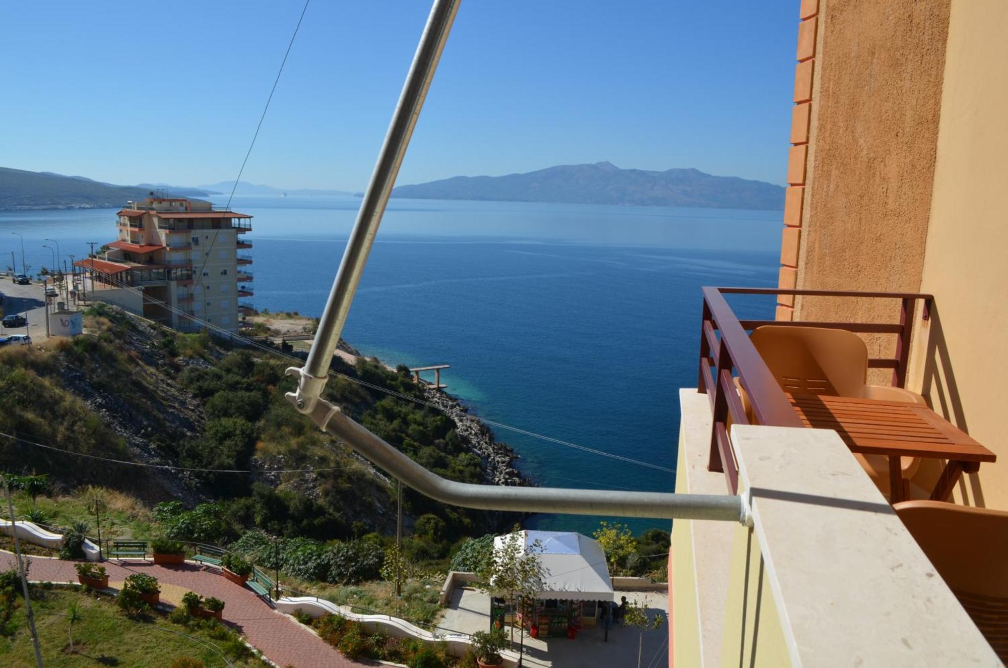 Sunset Penthouse Apartman Saranda Kültér fotó