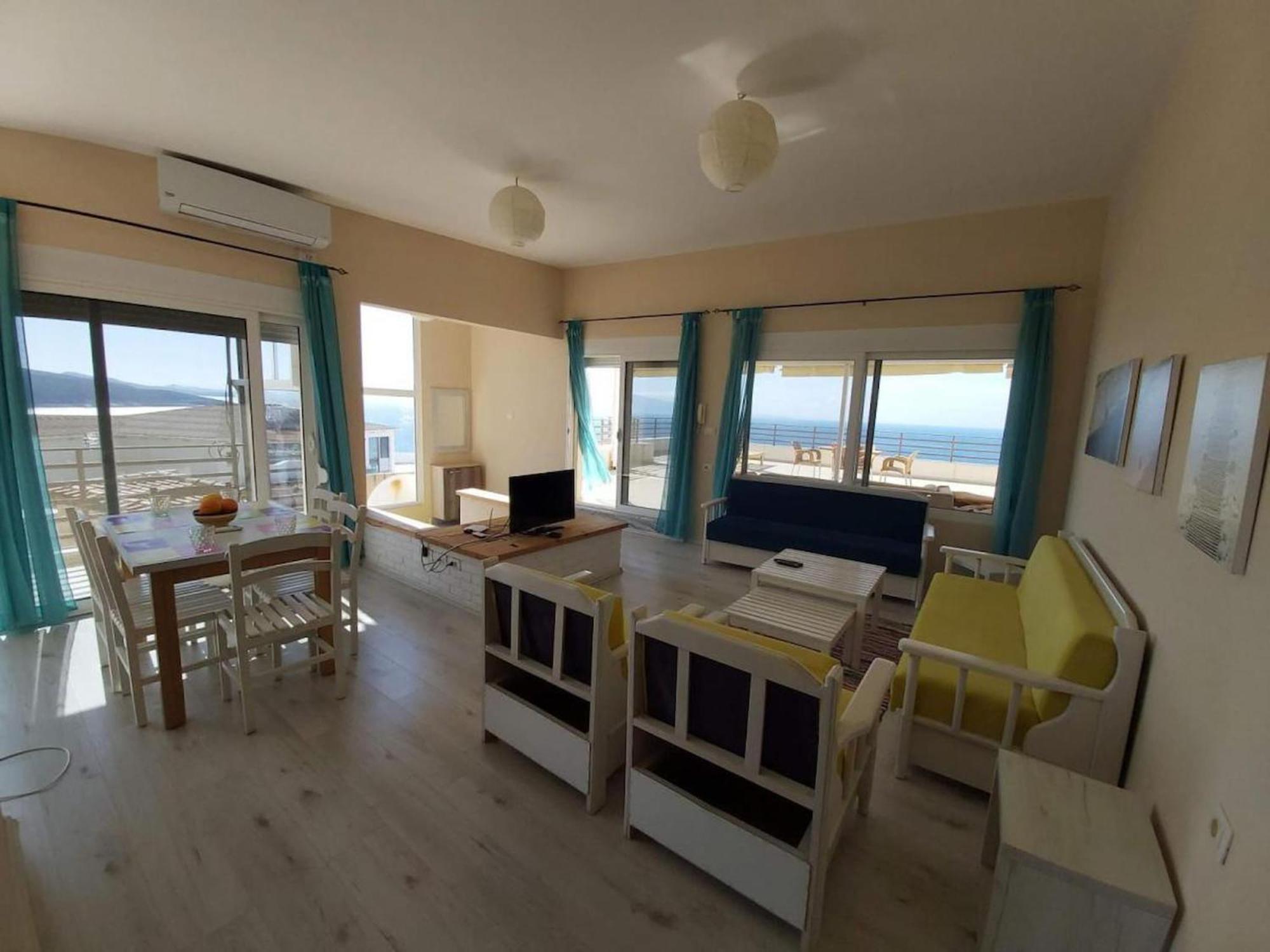 Sunset Penthouse Apartman Saranda Kültér fotó
