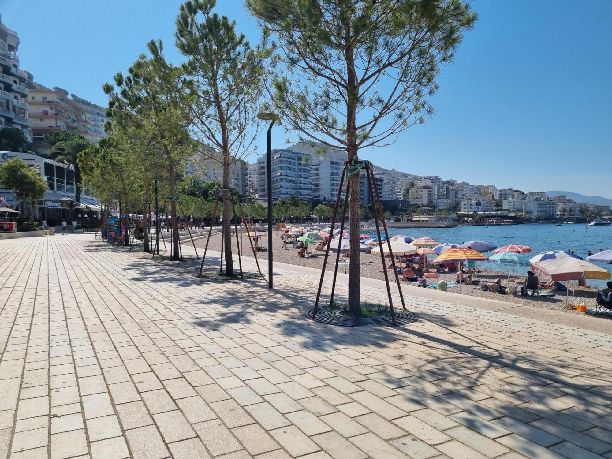 Sunset Penthouse Apartman Saranda Kültér fotó