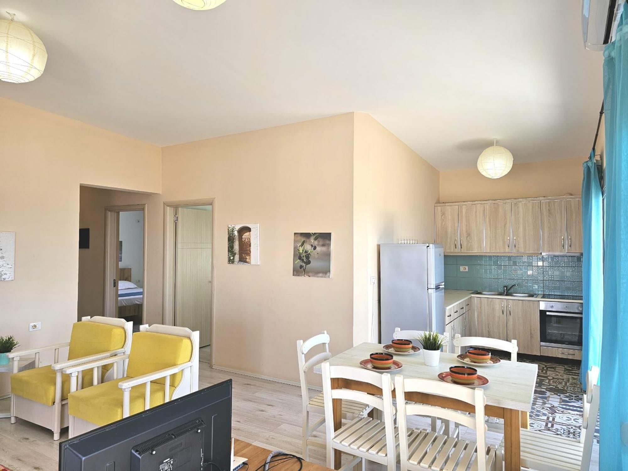 Sunset Penthouse Apartman Saranda Kültér fotó
