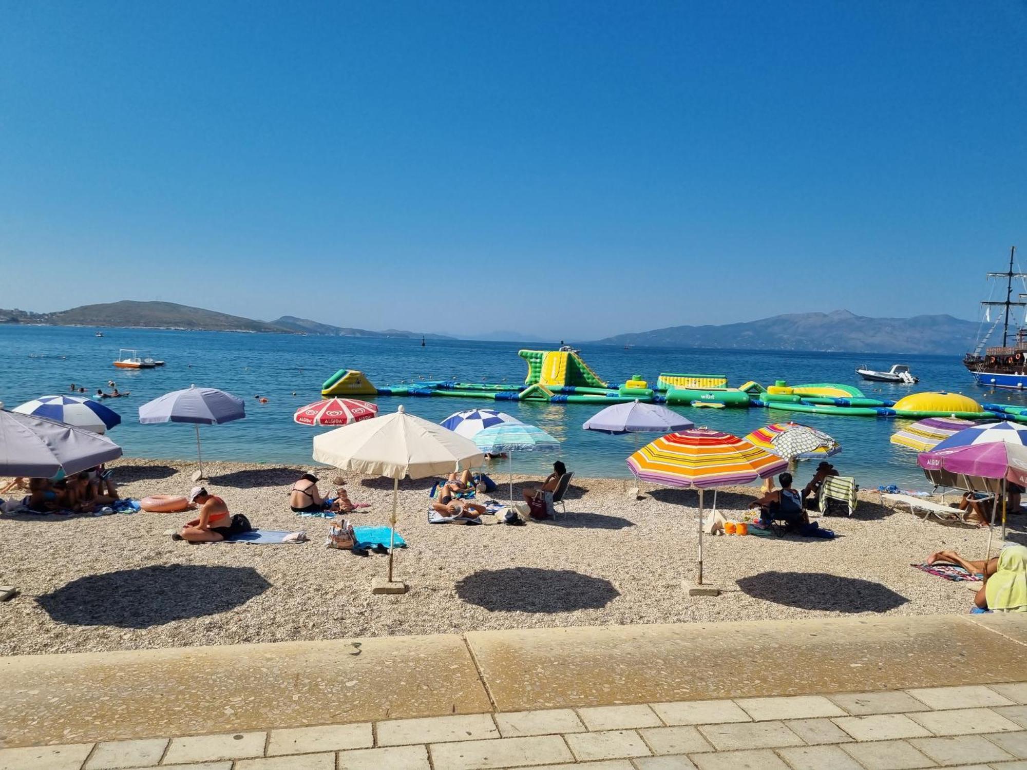Sunset Penthouse Apartman Saranda Kültér fotó