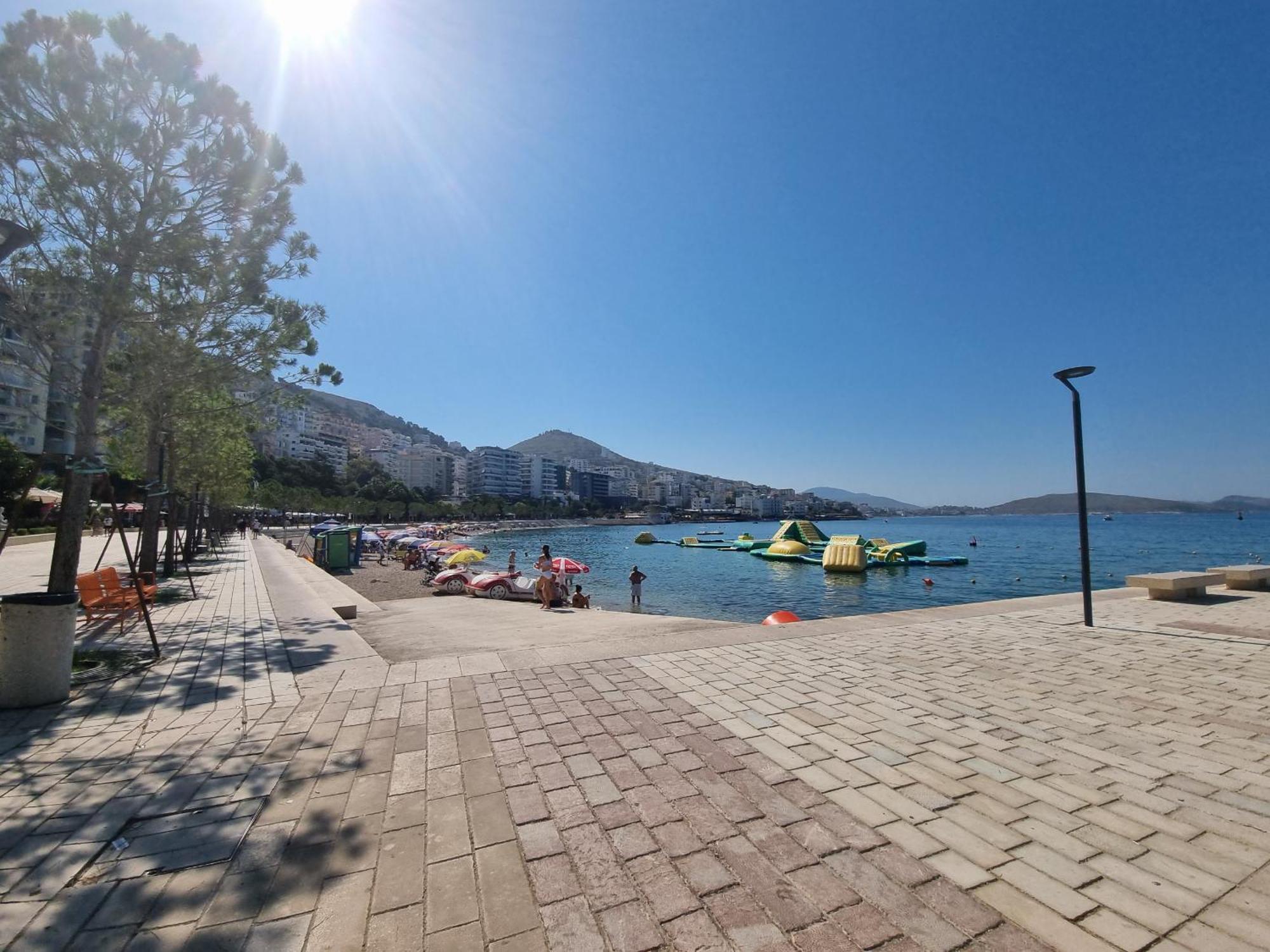 Sunset Penthouse Apartman Saranda Kültér fotó